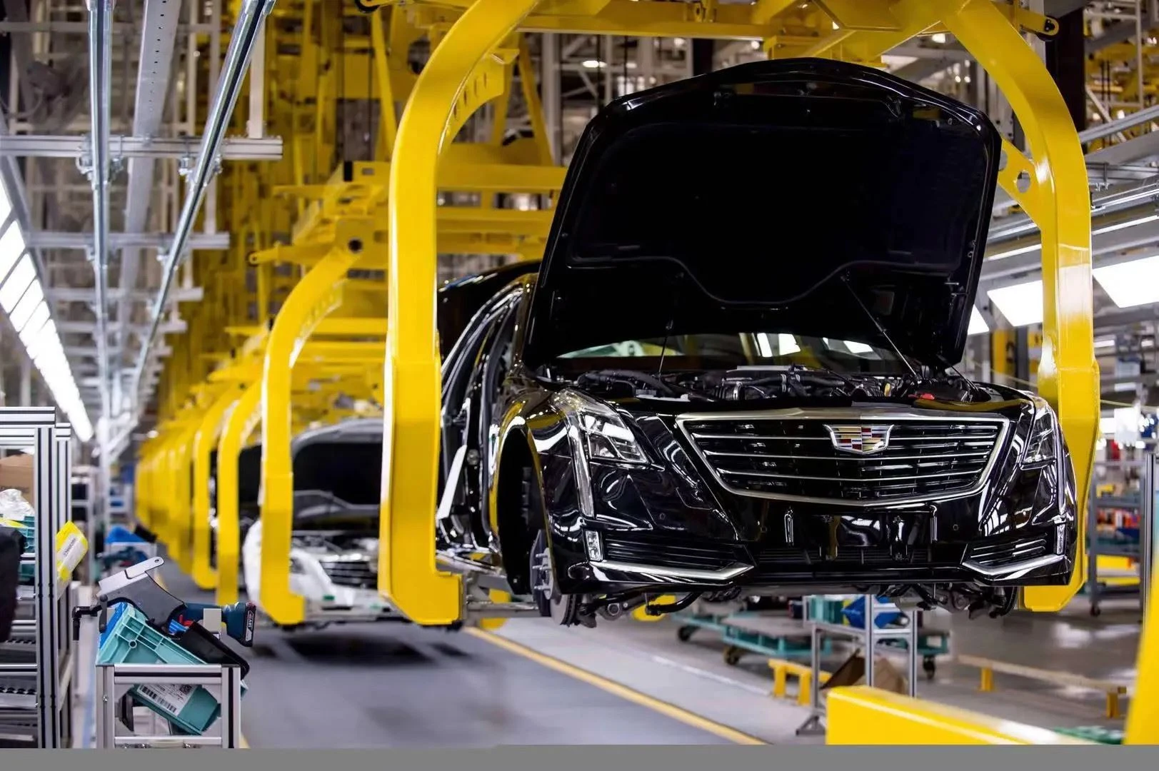 Süsteem hoonetele Shanghais GM Cadillac